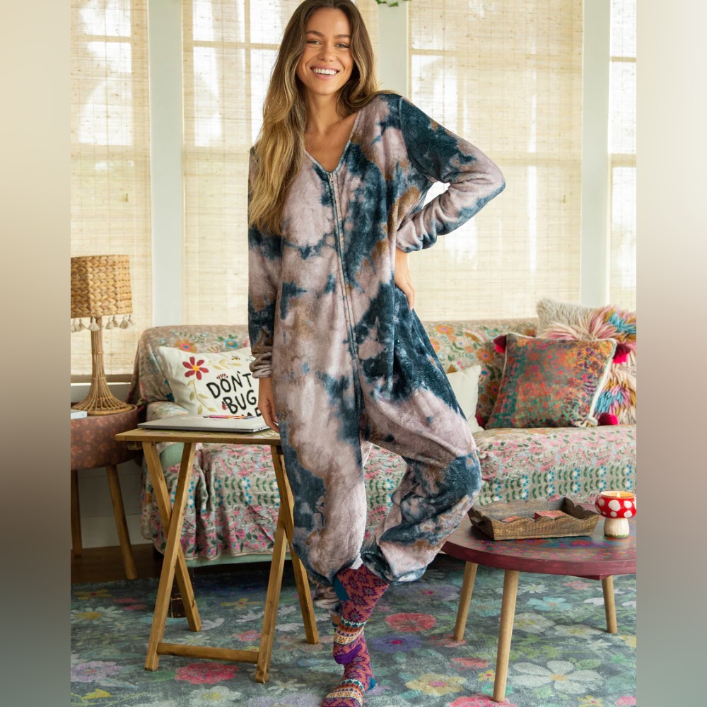 Natural Life Multicolored Onsie Lounge Pajama
